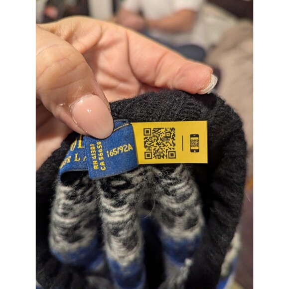 Polo Ralph Lauren Fair Isle Lambswool/Cashmere Blend Sweater Top Size Medium - Picture 8 of 11